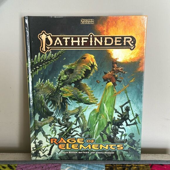 Pathfinder Rage of Elements Rule Book - Picture 1 of 11